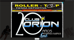 Desktop Screenshot of clubpatinajeorion.com