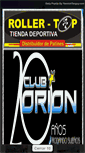 Mobile Screenshot of clubpatinajeorion.com